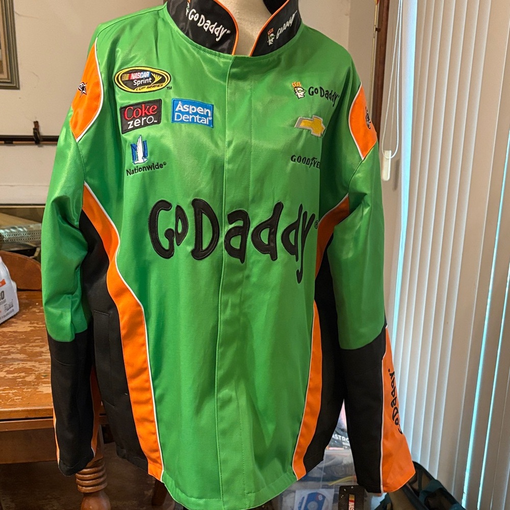 Racing Jacket - Green and Black